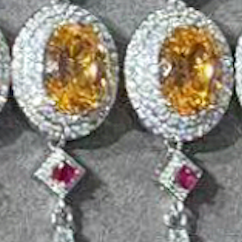 CZ Stones Eight Different Styles Charm Bracelet Copper