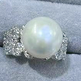 Ten Different Styles Natural Freshwater Pearls Ring S925 Sterling Silver CZ Stones Adjustable