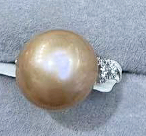 Ten Different Styles Natural Freshwater Pearls Ring S925 Sterling Silver CZ Stones Adjustable