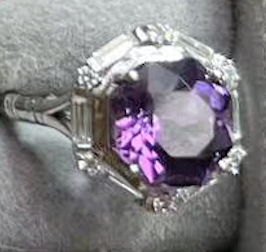 Sixteen Different Styles Natural Raw Crystal Ring Amethyst Ring S925 Sterling Silver Adjustable