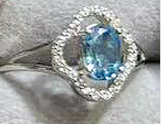 Eleven Different Styles Natural Raw Crystal Ring Aquamarine Ring S925 Sterling Silver Adjustable